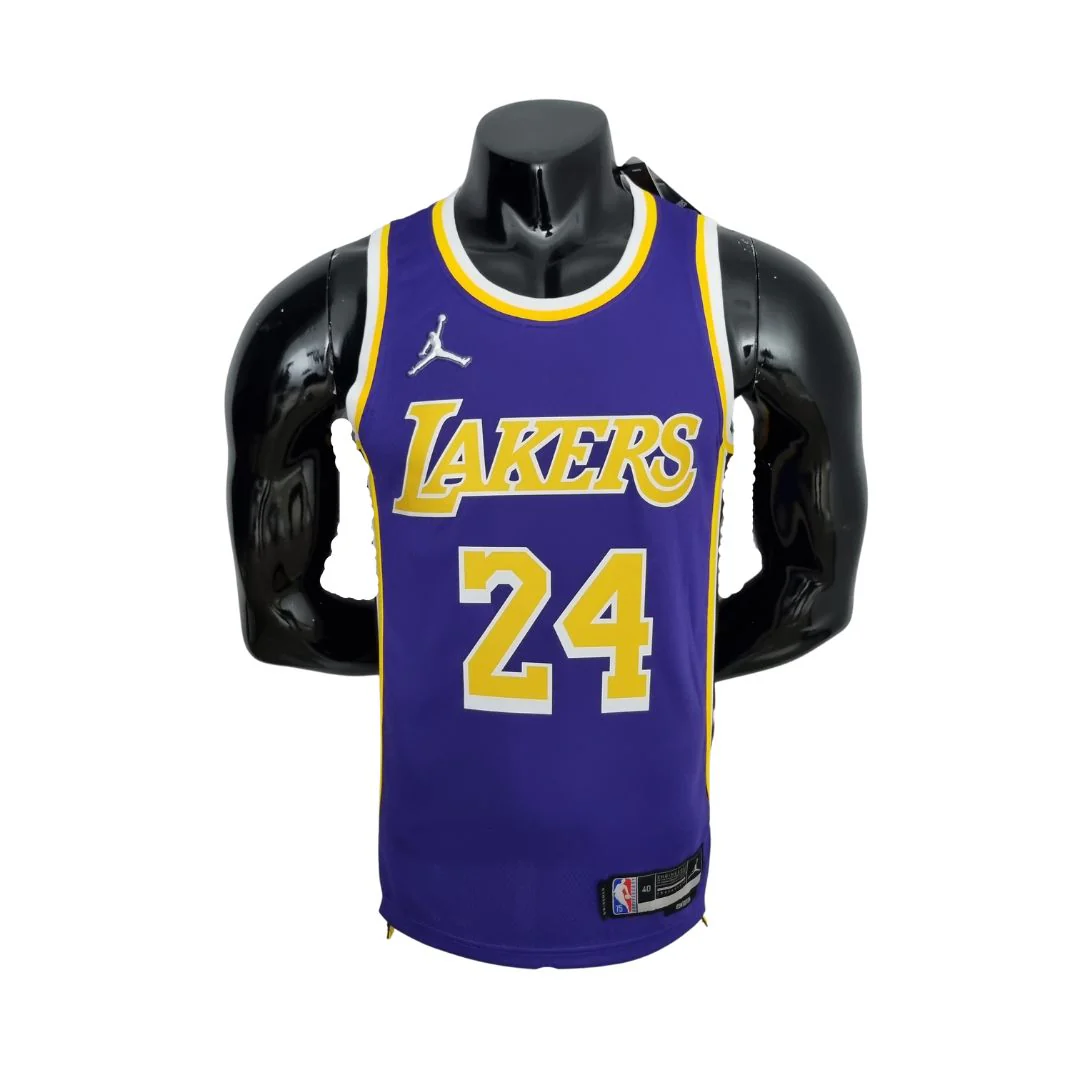 75 Aniversario BRYANT#24 Los Angeles Lakers Jordan Púrpura NBA Jersey