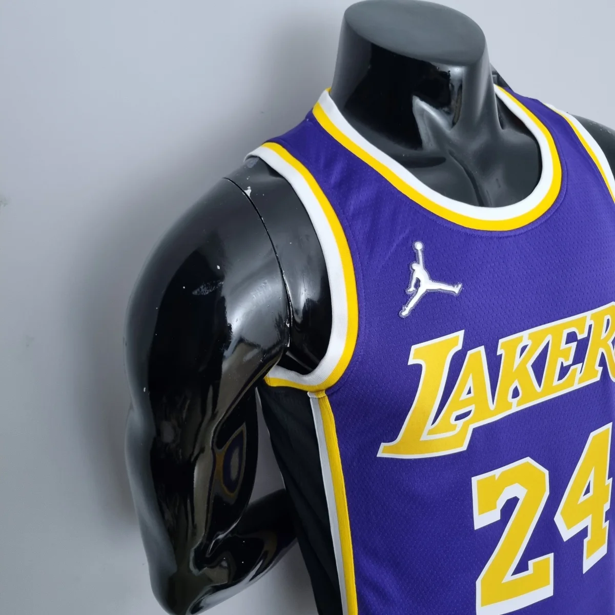 75 Aniversario BRYANT#24 Los Angeles Lakers Jordan Púrpura NBA Jersey - Imagen 4