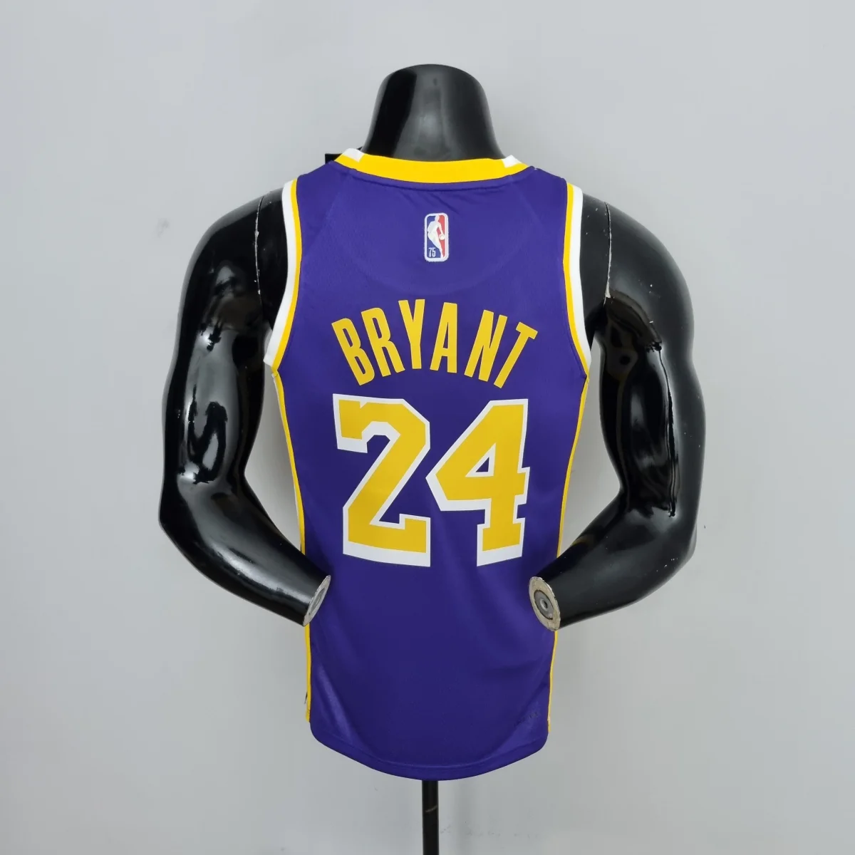 75 Aniversario BRYANT#24 Los Angeles Lakers Jordan Púrpura NBA Jersey - Imagen 3