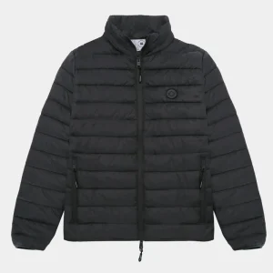 Chaquetón acolchado gris oscuro